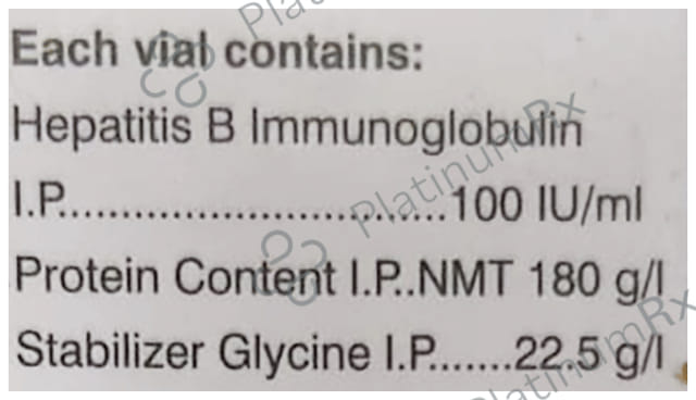 Heparel 100IU Injection 1ml