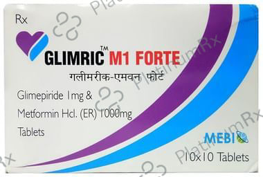 Glimric M1 Forte Tablet ER