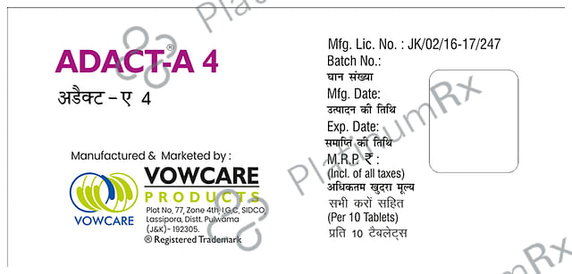 Adact-A 4 Tablet