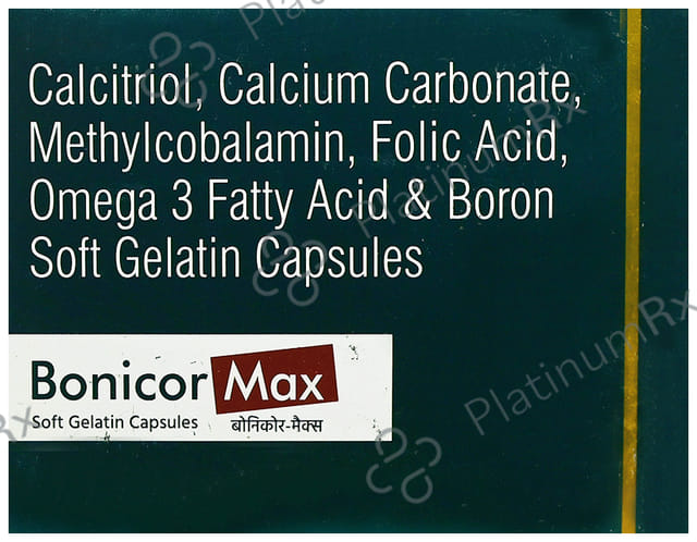 Bonicor Max Softgel Capsule 15s