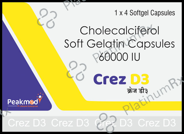 Crez D3 Soft Gelatin Capsule