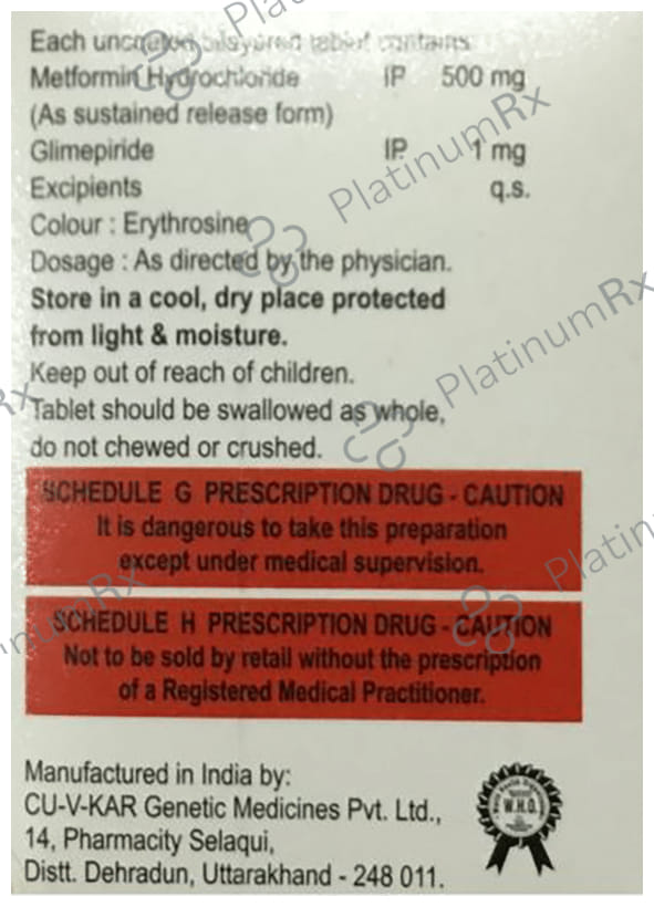 Sidglim M 1 Tablet SR