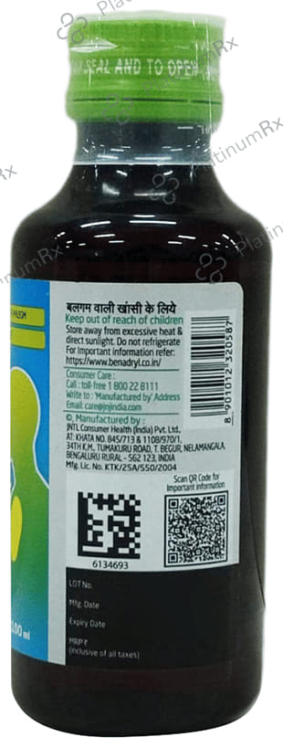 Benadryl CR Syrup 100ml