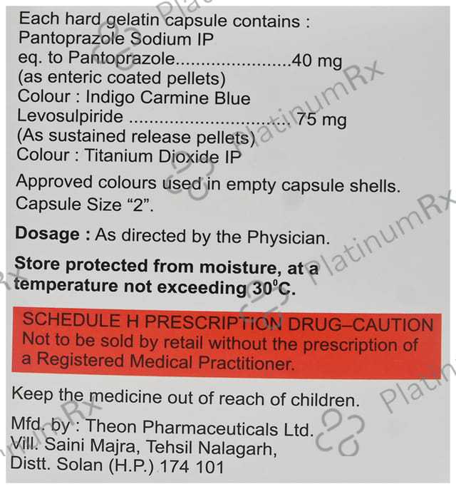 Britapan 75/40mg L Capsule SR 10s