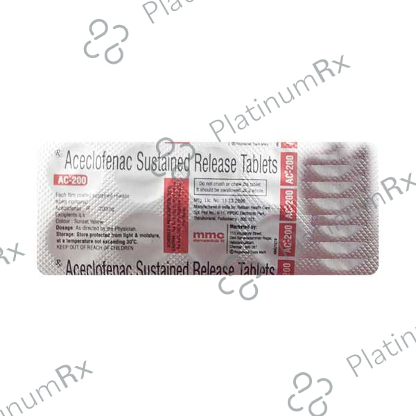 AC 200mg Tablet SR 10s