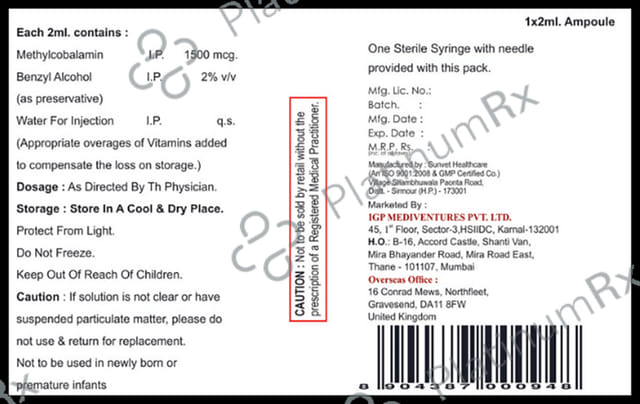 Metgro Forte Injection