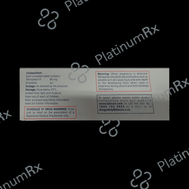 Telmisat 80 Tablet