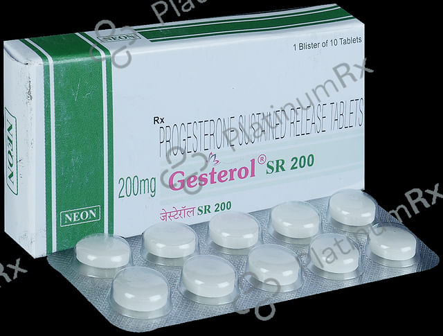 Gesterol SR 200mg Tablet 10s