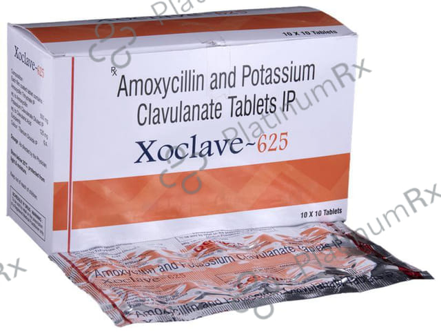 Xoclave 625mg Tablet 10s