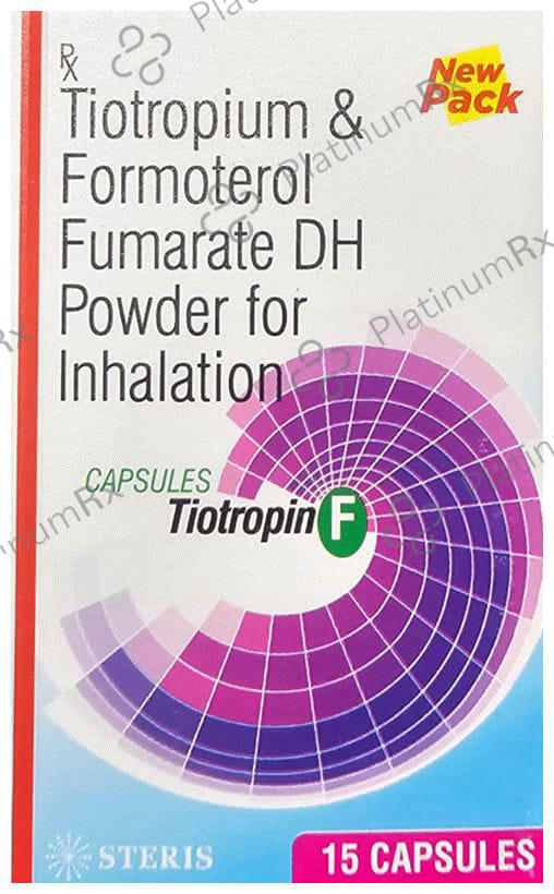 Tiotropin F 12/18mcg Capsule 15s