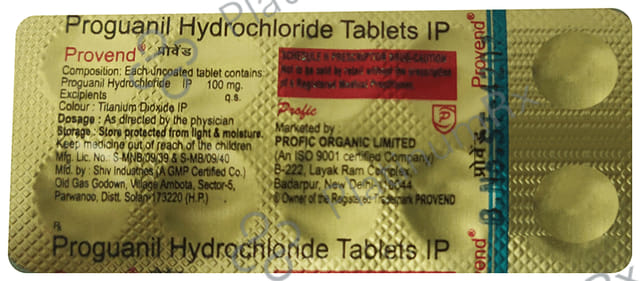 Provend 100mg Tablet 10s
