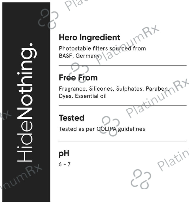 Minimalist SPF 60 PA++++ Sunscreen No Whitecast 50gm