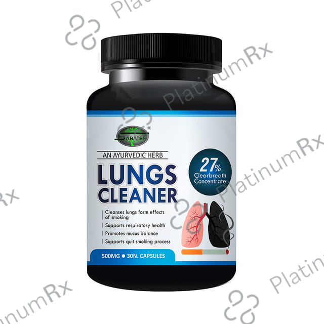 Sabates Lungs Cleaner Capsule