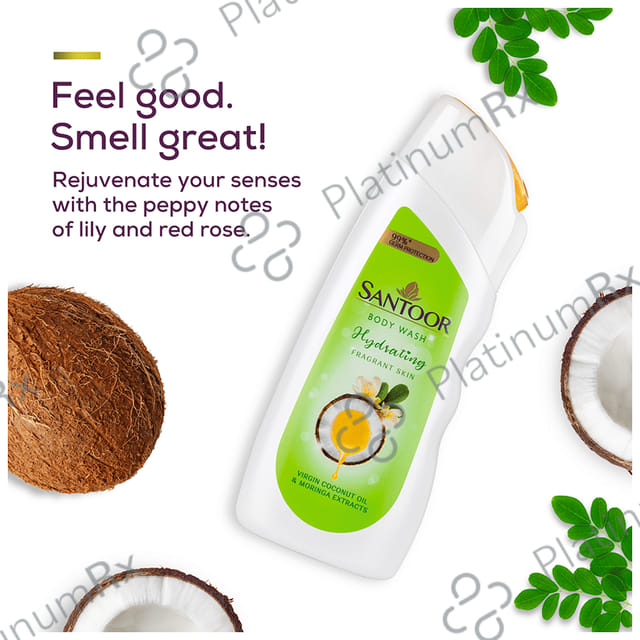 Santoor Hydrating Fragrant Skin Body Wash