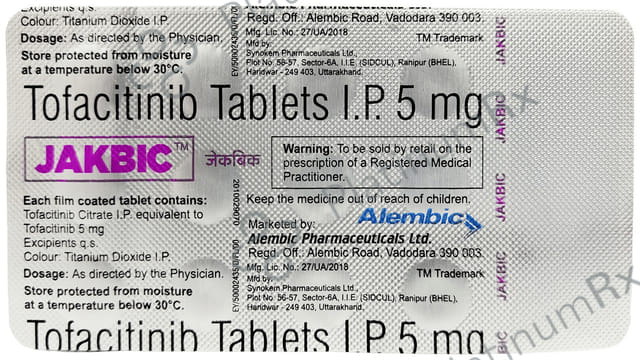Jakbic 5mg Tablet 14s
