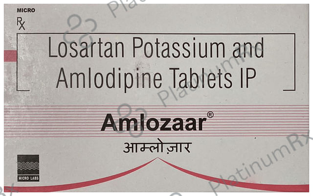 Amlozaar 5/50mg Tablet 15s