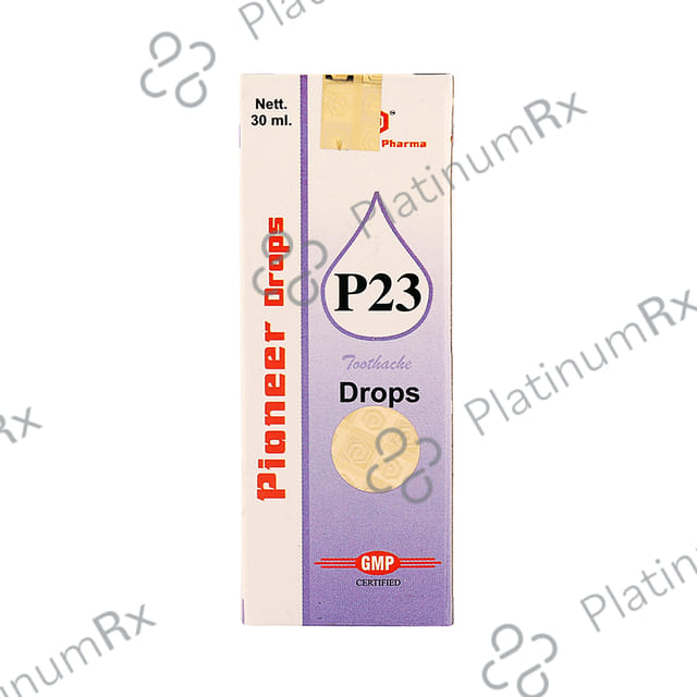 Pioneer Pharma P23 Toothache Drop
