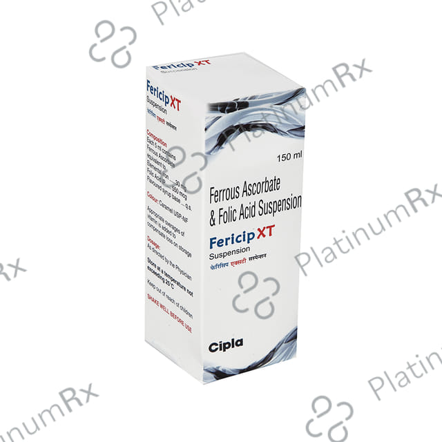 Fericip XT 30mg/550mcg Syrup 150ml