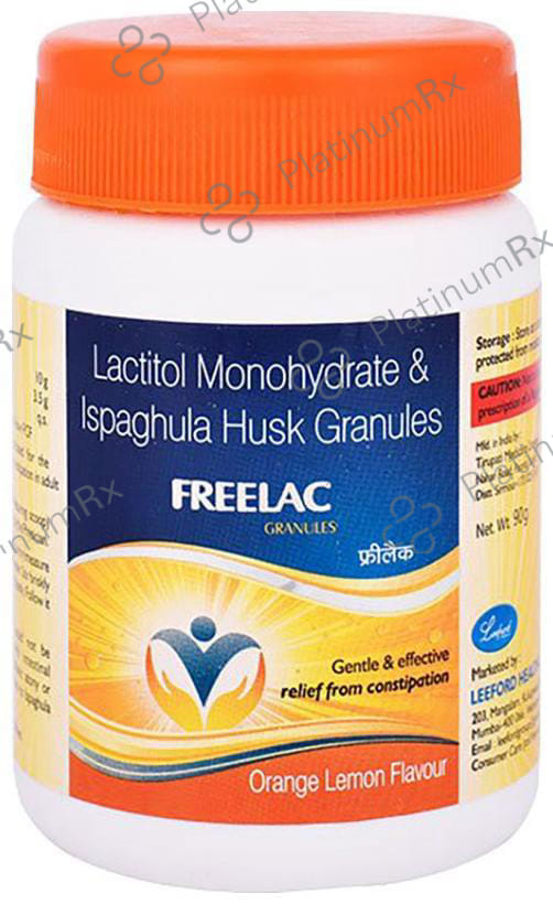 Freelac Granules Orange Lemon 90gm