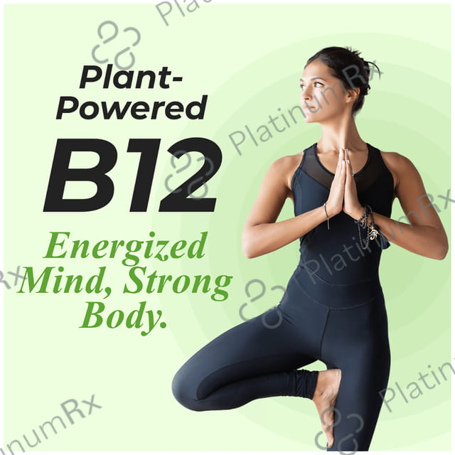 Patanjali Nutrela Vitamin B12 Bio-Fermented for Nerve Strengthening & Brain Function - Capsule
