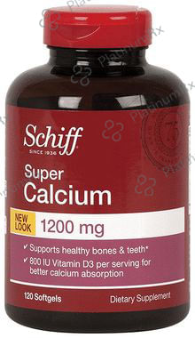 Schiff Super Calcium 1200mg Softgel