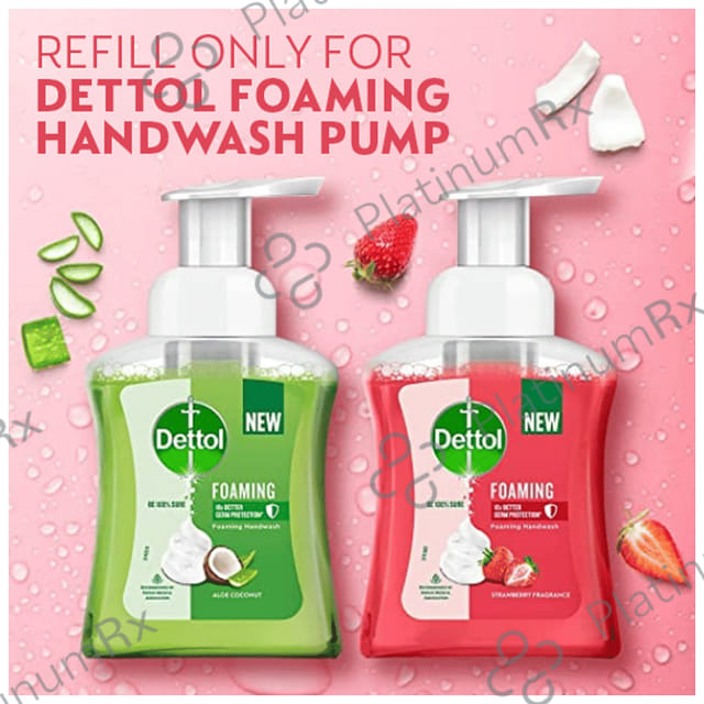 Dettol Strawberry Fragrance Refill Foaming Handwash 700ml