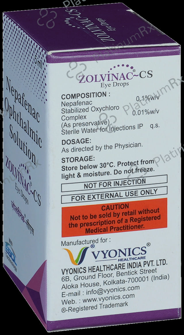 Zolvinac-CS Eye Drop