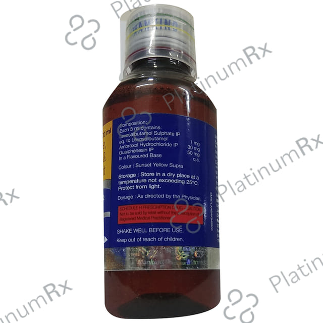 Asthakind LS Cola 15/50/1mg Expectorant 100ml