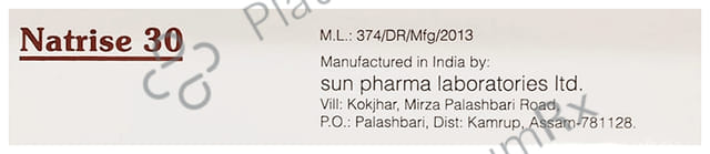 Natrise 30mg Tablet 4s