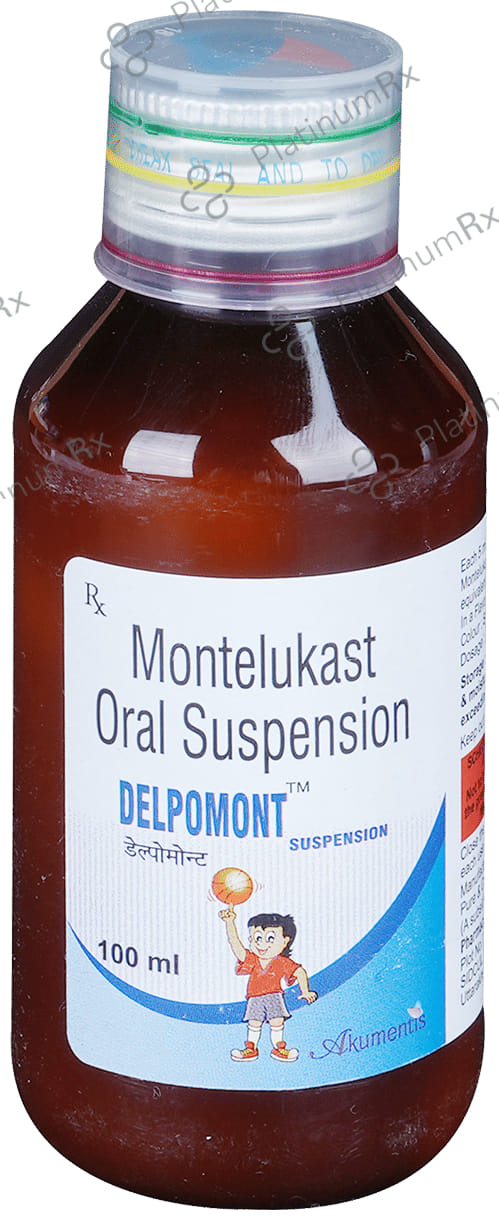 Delpomont 4mg Oral Suspension 100ml