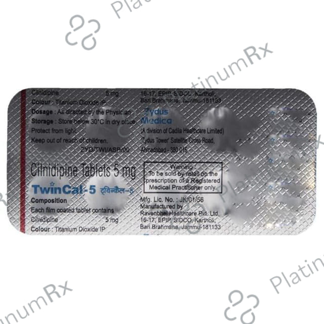 Twincal 5mg Tablet 10s