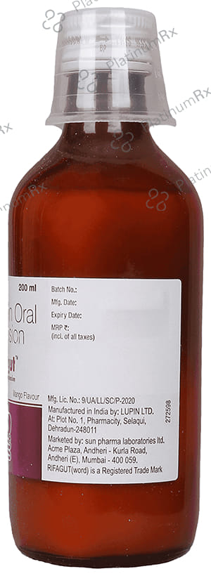 Rifagut Mango Oral Suspension 200ml