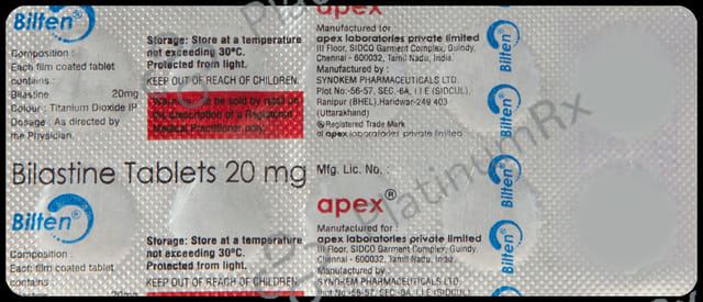 Bilten 20mg Tablet