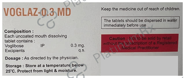 Voglaz 0.3 MD Tablet 10s