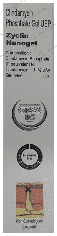 Zyclin 1% Nano Gel 15gm