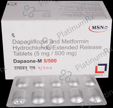 Dapaone M 5mg/500mg Tablet