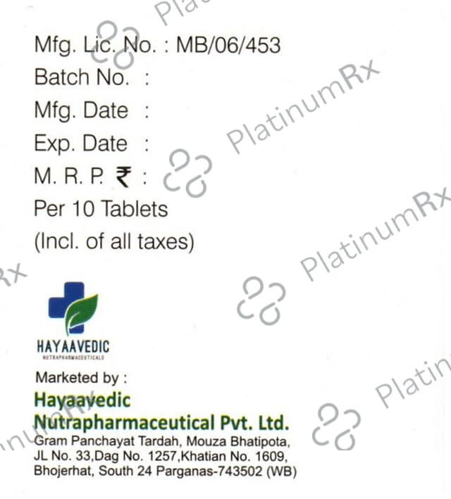 Clavyford 625 Tablet