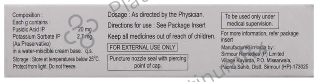 Bactafuz 2% Cream 5gm