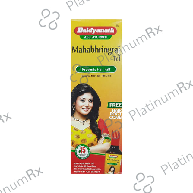 Baidyanath (Nagpur) Mahabhringraj Tel Ayurvedic Hair Oil 200 ml