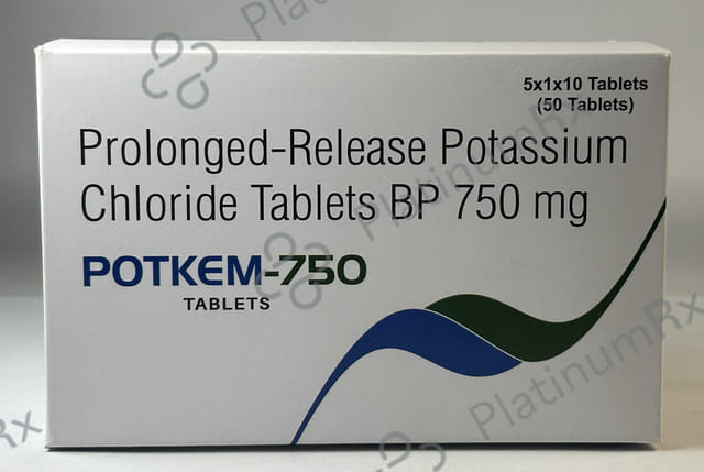 Potkem 750mg Tablet 10s