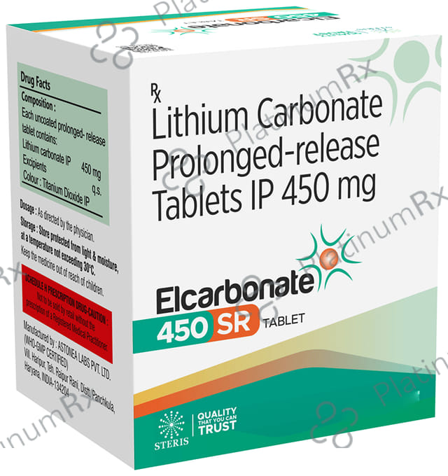 Elcarbonate 450mg Tablet SR 10s