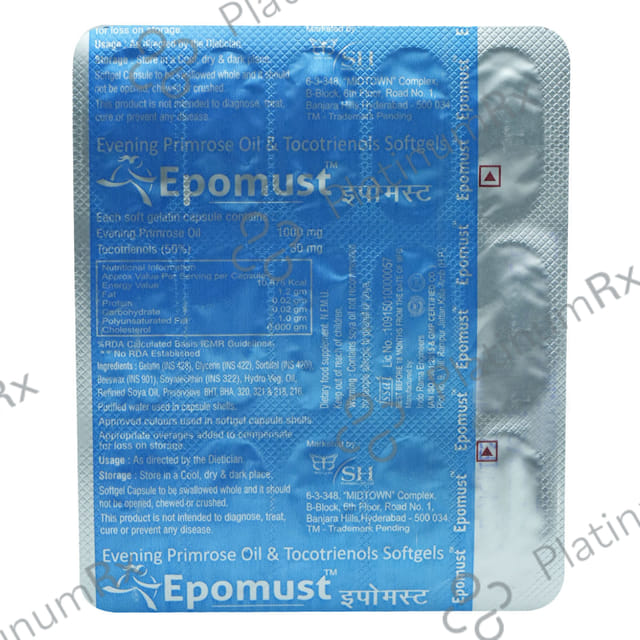 Epomust Capsule 15s