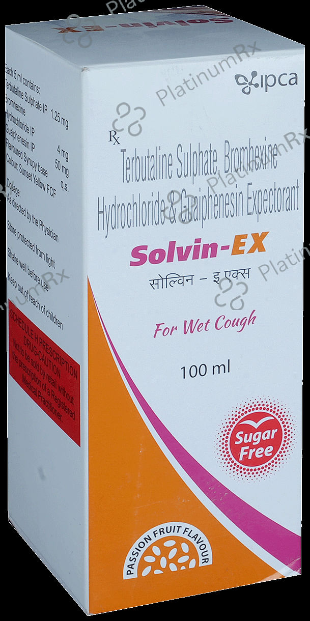 Solvin EX Passion Fruit Expectorant 100ml