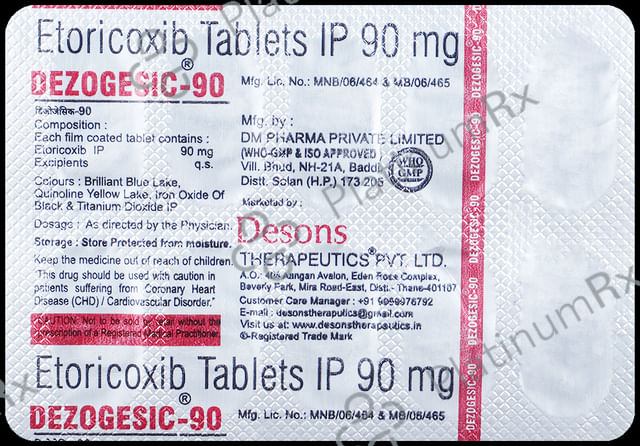 Dezogesic 90mg Tablet