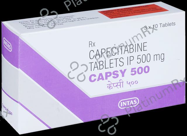 Capsy 500mg Tablet 10s