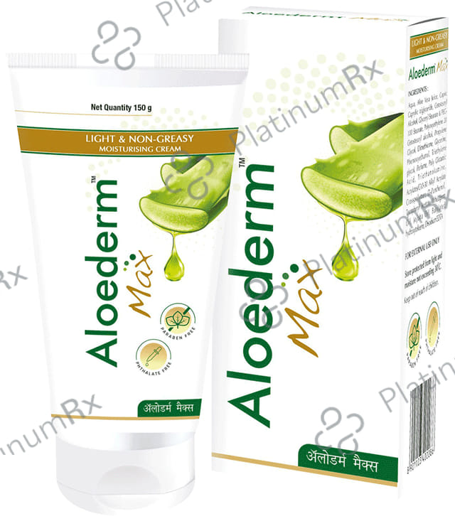 Aloederm Max Moisturising Cream 150gm