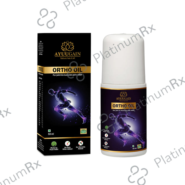 Ayuugain Ortho Oil for Joint & Muscular Pain Relief