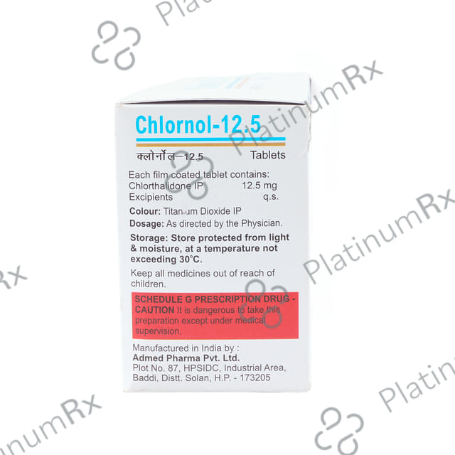 Chlornol 12.5mg Tablet 10s