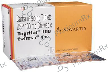 Tegrital 100mg Chewable Tablet 10s