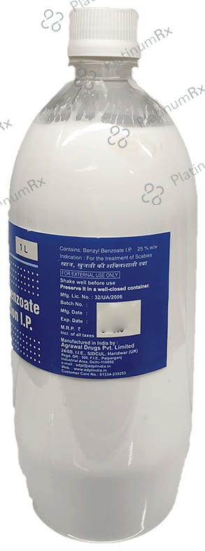 Agrawal Benzyl Benzoate Application Lotion 1Ltr